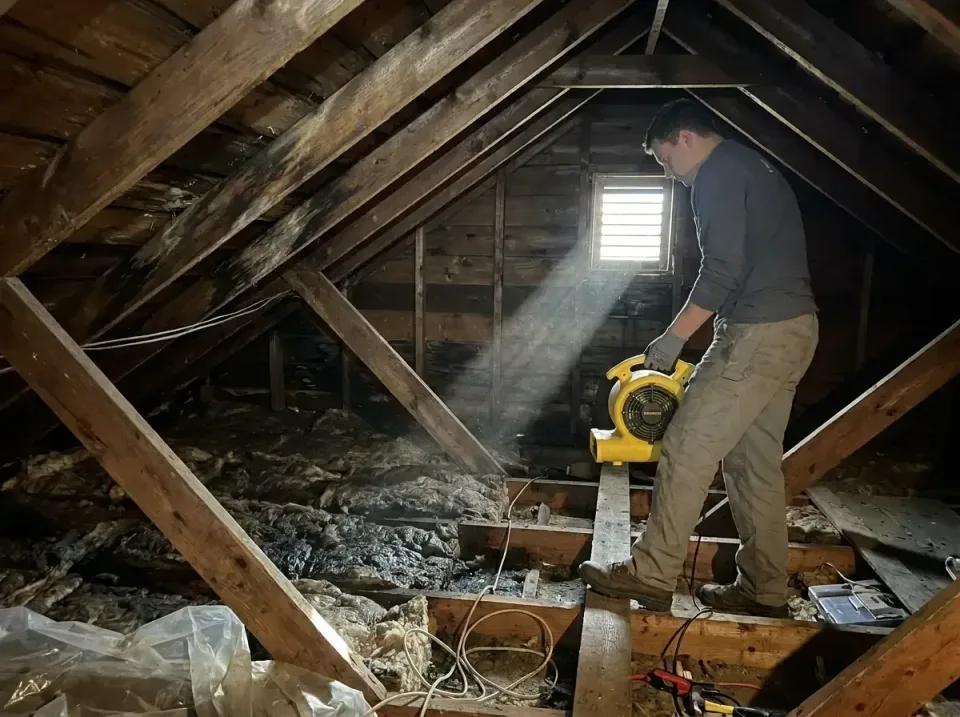 attic-water-damage-drying-proc-007 — frequently asked questions, Emergency Water Extraction & 24/7 Flood Response in Goldsbo…